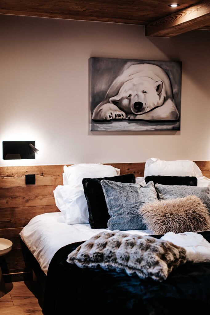 Photo d'une chambre du chalet Luan à Morzine